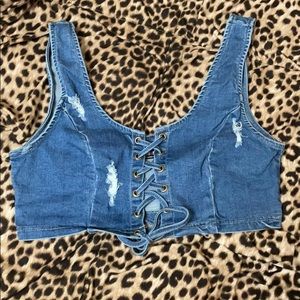 Jean top